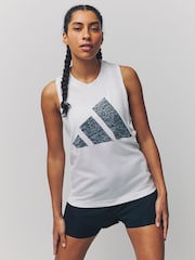 adidas White Winners Vest - Image 1 of 6