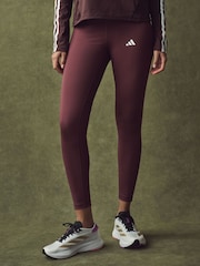 adidas Red TECHFIT 7/8 High Rise Leggings - Image 1 of 1