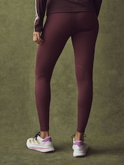 Rojo - adidas TECHFIT 7/8 Alto Rise Leggings - Imagen 2 de 5