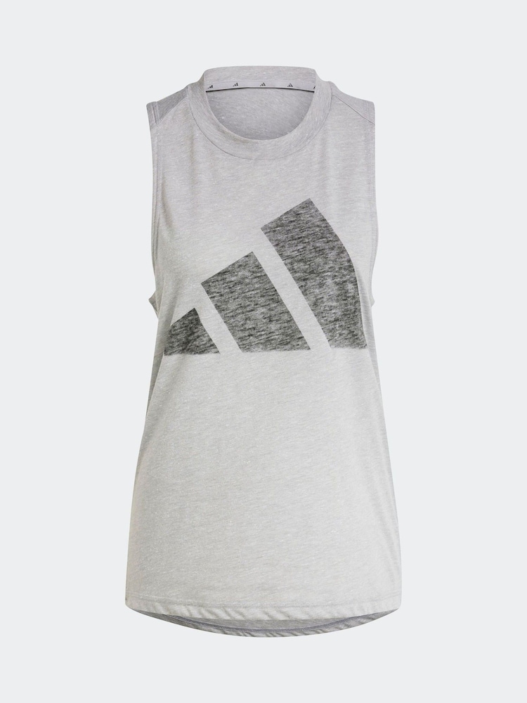 adidas Grey Winners Vest - Image 10 of 10