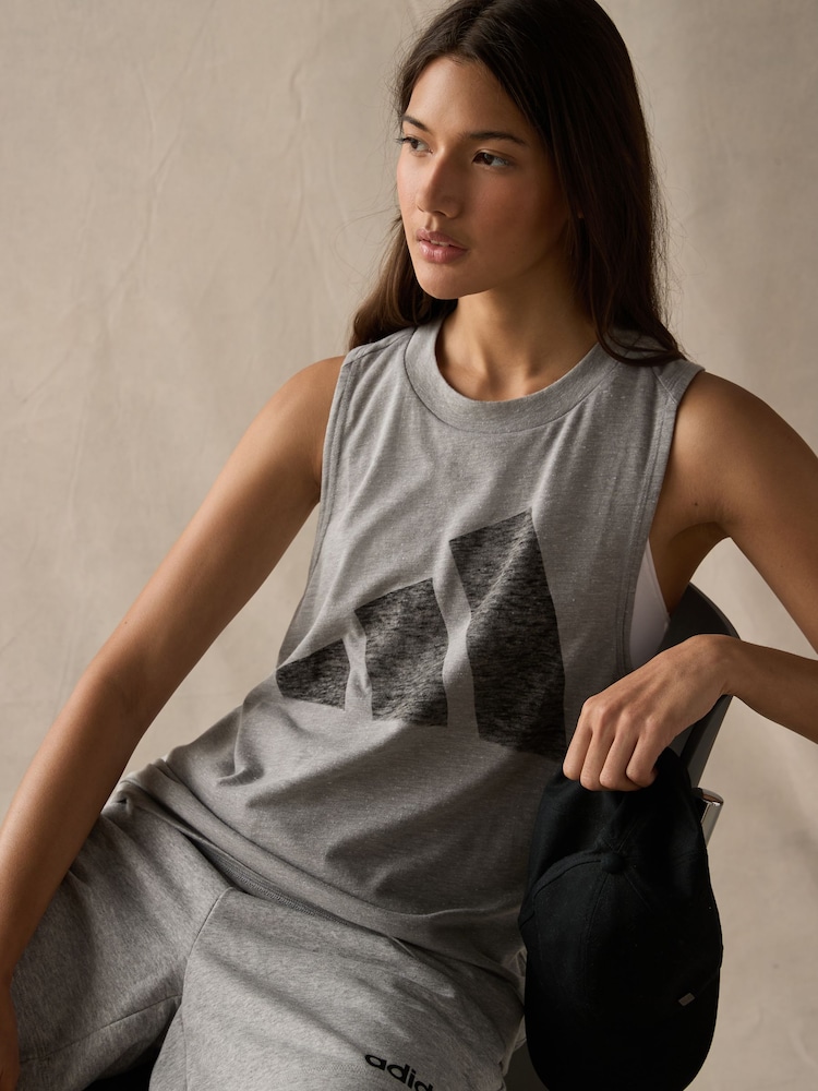 adidas Grey Winners Vest - Image 4 of 10