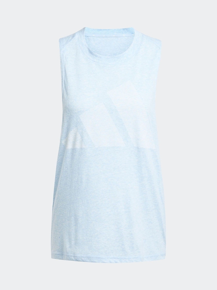 adidas Blue Winners Vest - Image 6 of 6