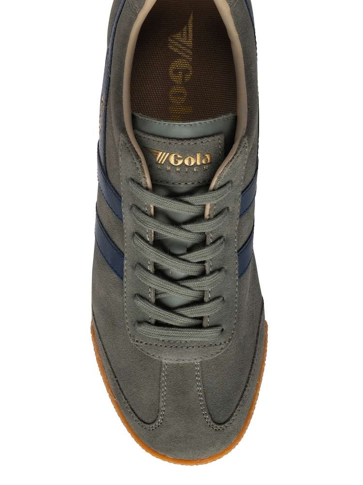 Gola Grey Harrier Suede Lace-Up Trainers - Image 4 of 4 Gola Grey Harrier Suede Lace-Up Trainers - Image 4 of 4