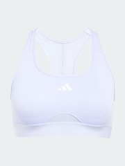 adidas Purple Powerreact Training Bra - Image 7 of 8