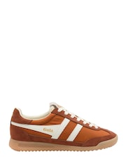 Gola Orange Firefly Lace-Up Trainers - Image 1 of 4