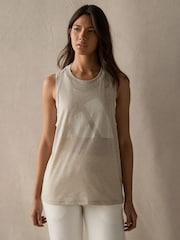 adidas Grey Cream Winners Vest - Image 1 of 7