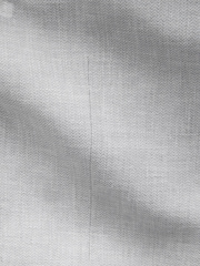 Light Grey Slim Fit Textured Linen Blend Blazer - Image 10 of 10