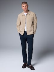 Neutral Lightweight Stretch Shacket - Image 2 of 4