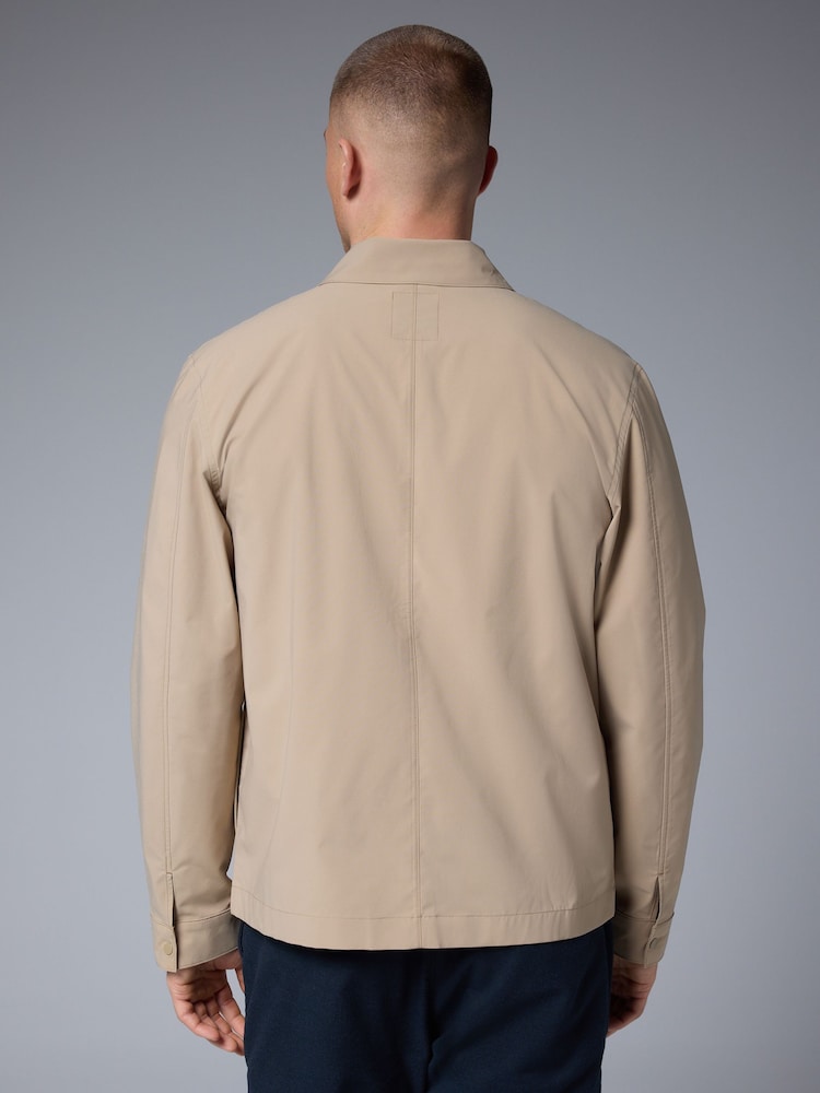 Neutral Lightweight Stretch Shacket - Image 3 of 4