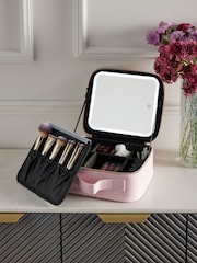 Light Up Mirror Makeup Bag With Removable LED Mirror - Image 1 of 12