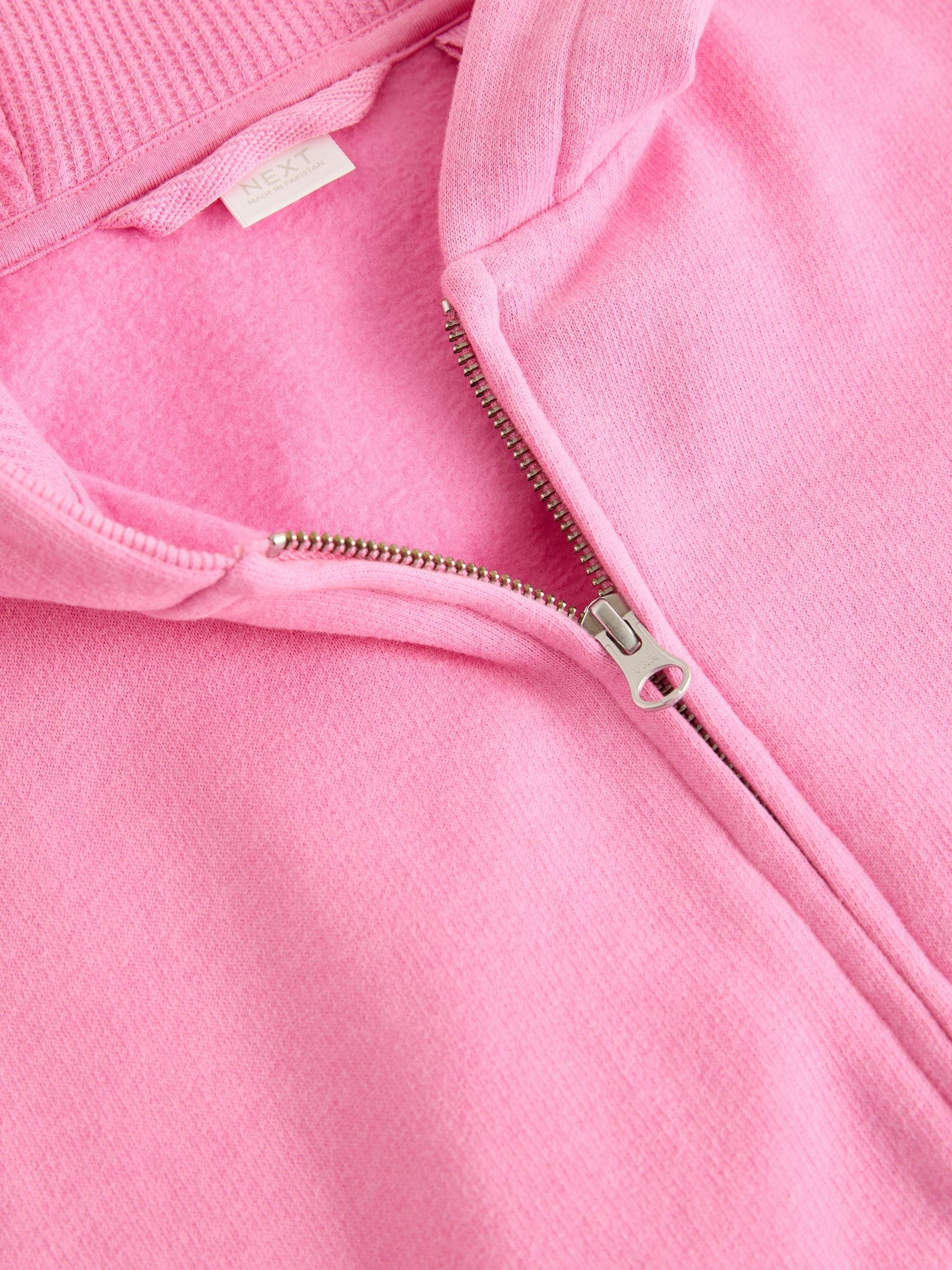 Buy Blush Pink Zip Through Hoodie (3-16yrs) from Next USA