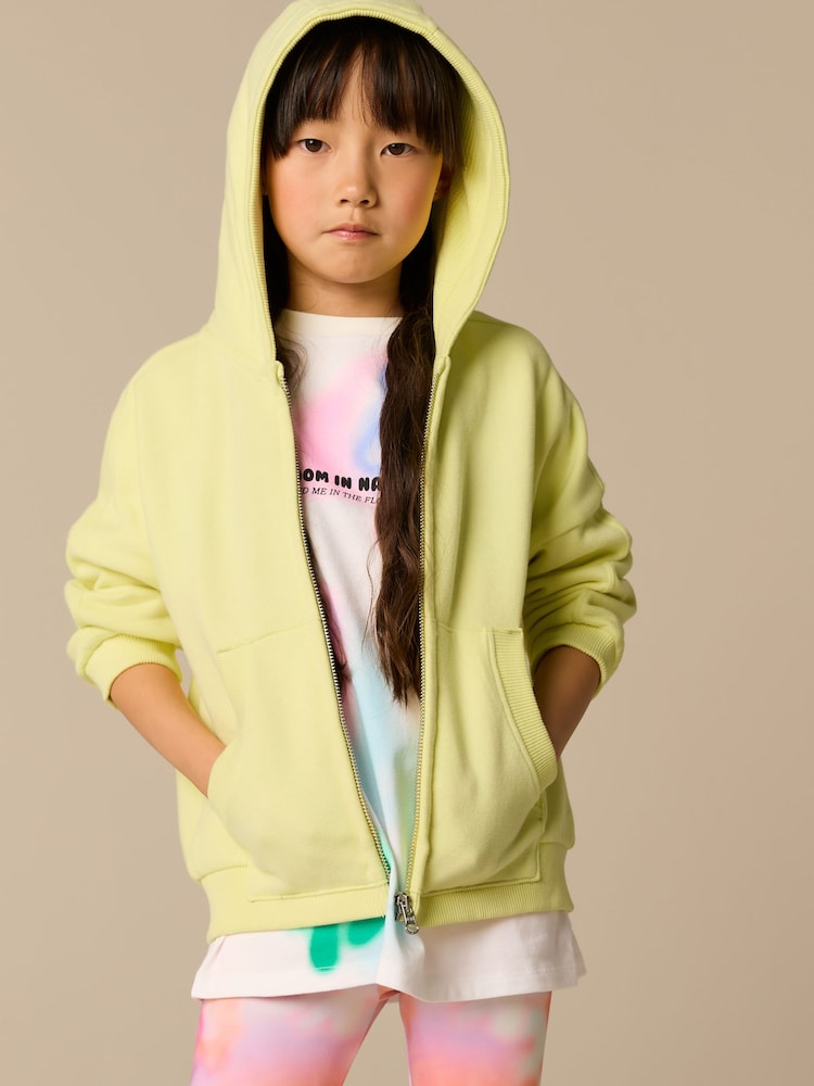 Gelb - Kapuzenjacke (3–16Jahre) - Bild 2 von 8 Gelb - Kapuzenjacke (3–16Jahre) - Bild 2 von 8