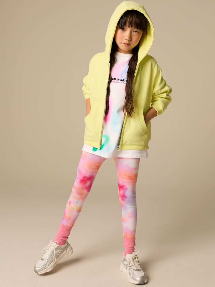 Yellow Zip Through Hoodie (3-16yrs) - Image 4 of 8