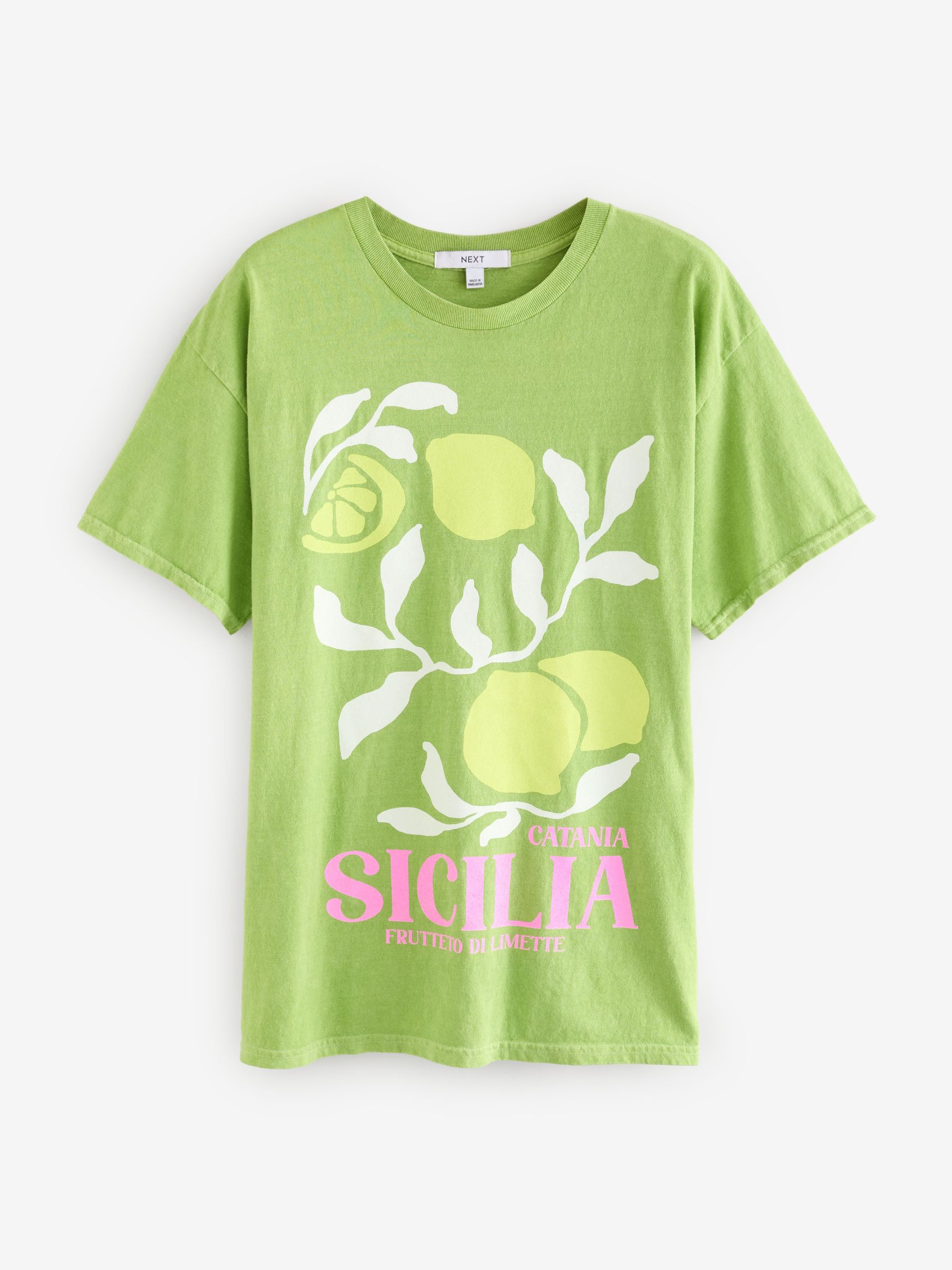 Przeglądaj Lime Green Fruit - Bright Summer 100% Cotton