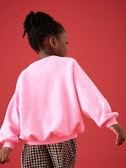 Pink Sequin Hearts Sweatshirt (3-16yrs) - Image 3 of 7