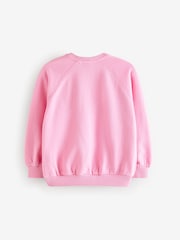 Pink Sequin Hearts Sweatshirt (3-16yrs) - Image 6 of 7
