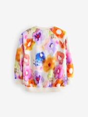 Multi Floral Print Sweatshirt (3-16yrs) - Image 7 of 9