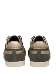 Gola Grey Bullet Pearl Lace-Up Trainers - Image 3 of 4