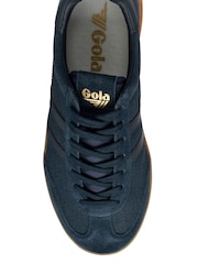 Gola Blue Cyclone Marque Lace-Up Trainers - Image 4 of 4