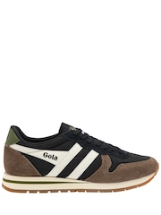 Gola Black Daytona Chute Lace-Up Trainers - Image 1 of 4