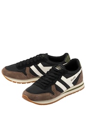 Gola Black Daytona Chute Lace-Up Trainers - Image 2 of 4