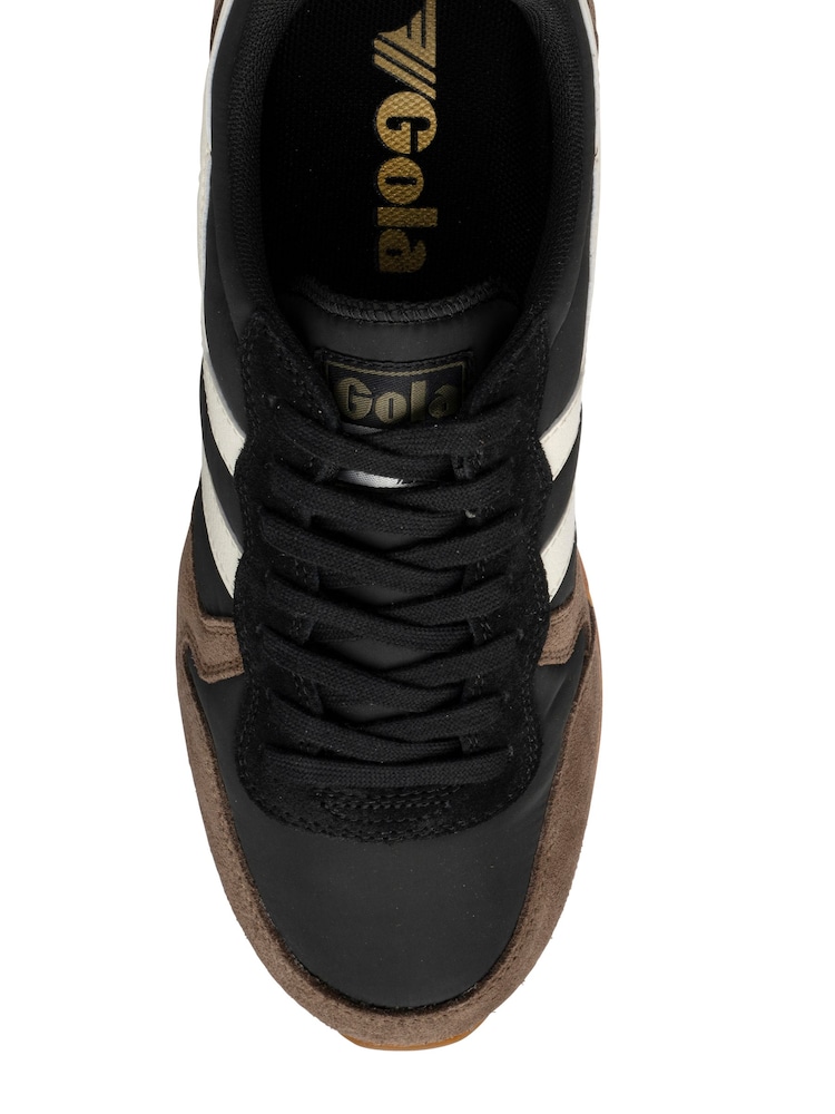 Gola Black Daytona Chute Lace-Up Trainers - Image 4 of 4 Gola Black Daytona Chute Lace-Up Trainers - Image 4 of 4