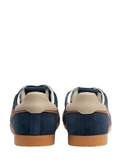 Gola Blue Elan Suede Lace-Up Trainers - Image 3 of 4