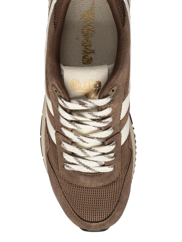 Gola Brown Delta Lace-Up Trainers - Image 4 of 4 Gola Brown Delta Lace-Up Trainers - Image 4 of 4