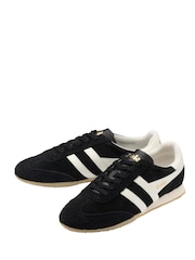 Gola Black Sprinter Suede Lace-Up Trainers - Image 2 of 4