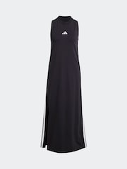 adidas Black Maxi 3-Stripes Dress - Image 4 of 4