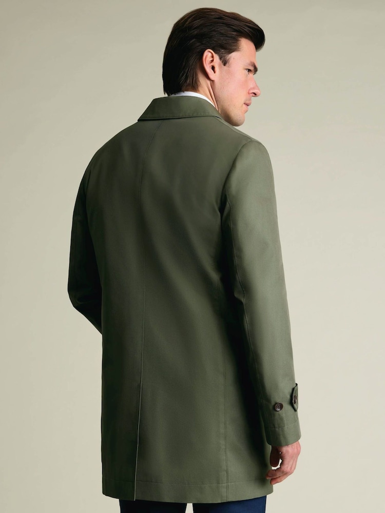 Grün - Charles Tyrwhitt Showerproof Raincoat - Bild 4 von 4 Grün - Charles Tyrwhitt Showerproof Raincoat - Bild 4 von 4