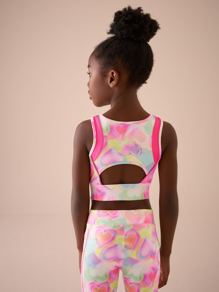 Multi Rose Cœur - Top de sport (5-16ans) - Image 3 of 7