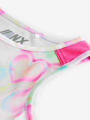 Multi Pink Heart Sports Crop Top (5-16yrs) - Image 6 of 7