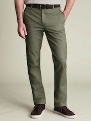 Жасыл - Кәдімгі пішін - Charles Tyrwhitt ең жақсы темір емес чиностары - 10суретінің 1 суреті