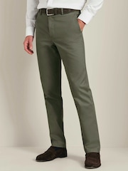 Жасыл - Кәдімгі пішін - Charles Tyrwhitt ең жақсы темір емес чиностары - 10суретінің 2 суреті