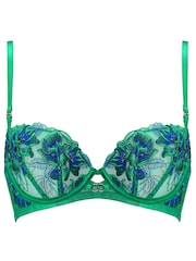 Ann Summers Forbidden Flora Shimmer Embroidery Non Padded Balcony Bra - Bilde 5 av 5