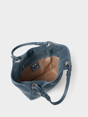 Osprey London Blue The Luxe Woodstock Suede & Leather Tote Bag - Image 6 of 6