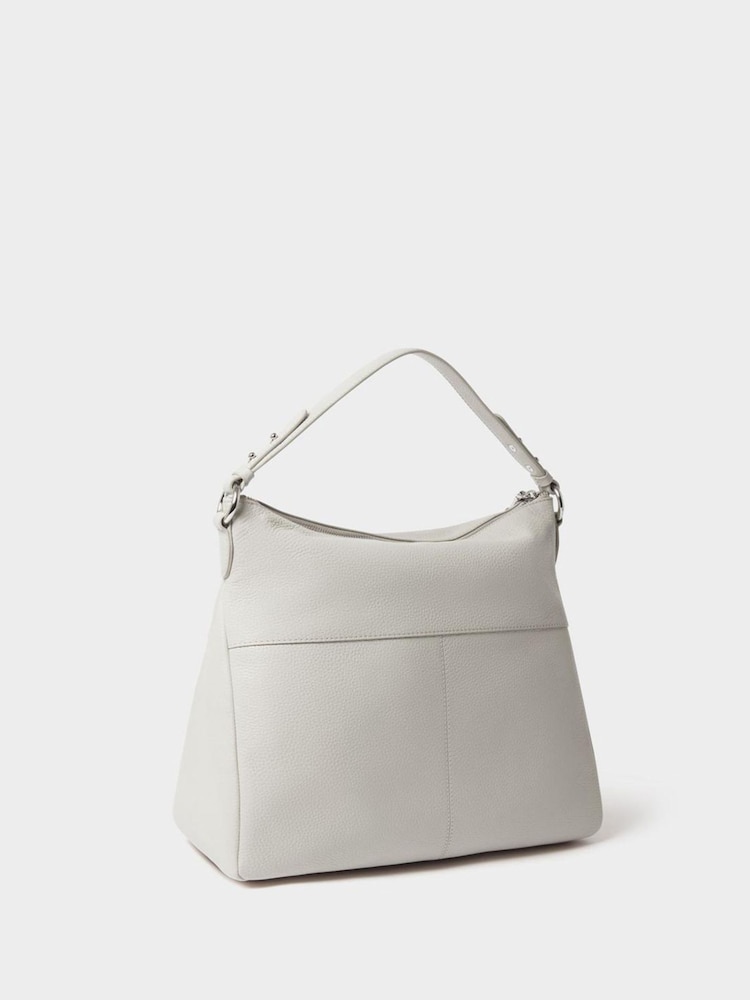 Osprey London Natural Leather Hobo Bag - Image 1 of 5 Osprey London Natural Leather Hobo Bag - Image 1 of 5