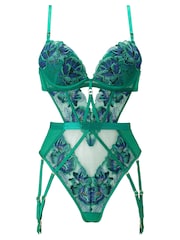 Ann Summers Forbidden Flora Shimmer Embroidery Padded Body - Bilde 6 av 6