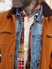 Joe Browns Brown Cut Above Canvas Workwear Jacket - Image 6 of 9