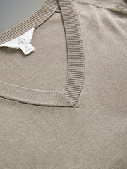 The Set 3 Pack Knitted V-Neck T-Shirt - صورة 10 من 11