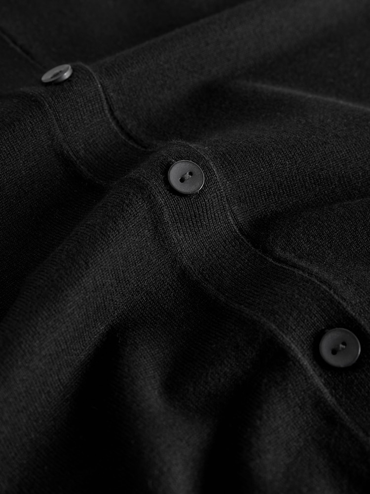 The Set Black 2 Piece Vest & Cardigan Set - Image 11 of 11