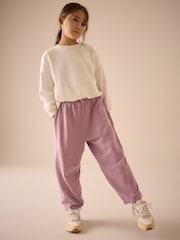 Pink Washed Barrel 100% Cotton Joggers (3-16yrs) - Image 3 of 9