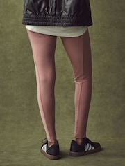 Roze - adidas ALL SZN Rib High-Waist 7/8 Leggings - Image 2 of 9