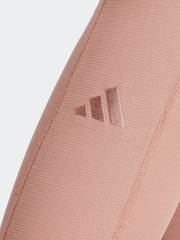 Roze - adidas ALL SZN Rib High-Waist 7/8 Leggings - Image 8 of 9