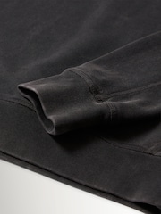 Belstaff Black Valley Garment Dye Sweat Top - Image 2 of 3