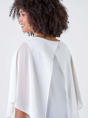 Roman Plain Split Detail Overlay Top - Imagen 2 de 5