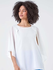 Roman Plain Split Detail Overlay Top - Imagen 4 de 5