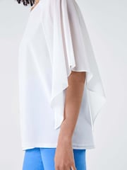 Roman Plain Split Detail Overlay Top - Imagen 5 de 5