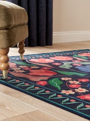 Tapis à fleurs lavable Bettie - Image 2 de 7